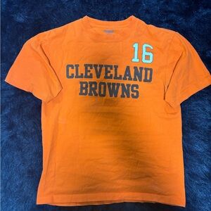 Reebok Kids Orange Cleveland Browns Tee